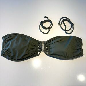 🛍️ 4 for 20$ / Ardene Bikini Strapless Bikini Top / Green / L